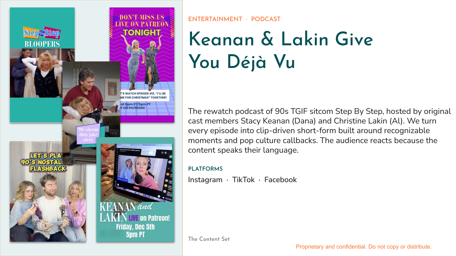 Keanan and Lakin Give You Déjà Vu social content portfolio